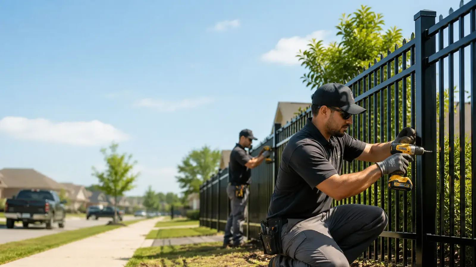 Metal Fence Installation in Shiro, TX